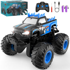 FAFUGANIA monster truck RC powers through outdoor play with rugged performance.