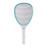 Faicuk handheld bug zapper racket front view shows compact design for quick insect control.