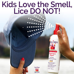 Fairy Tales Rosemary Repel kids hair after use looks smooth and manageable.