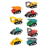 Fajiabao bulldozer toy side view sparks imaginative construction play.