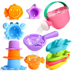 Fajiabao watering can bath toy for pouring fun during bath time