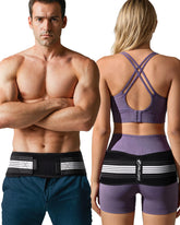 FALCOFIT SI Belt adjustment straps provide secure hip stabilization during activities.