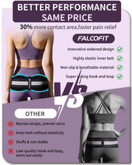 FALCOFIT SI Belt showcases breathable inner material for comfortable all-day wear.