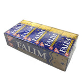 Falim Sugarless Plain Gum mastic pack shows no artificial flavors for clean taste.