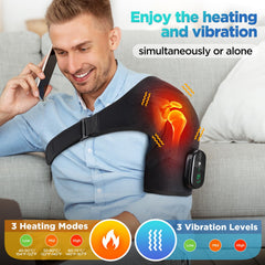 FAMILY HEALTH cordless design enables on-the-go pain relief during work or travel.