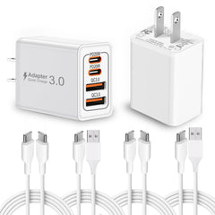 Famoby 40W fast charger front view powers devices efficiently.
