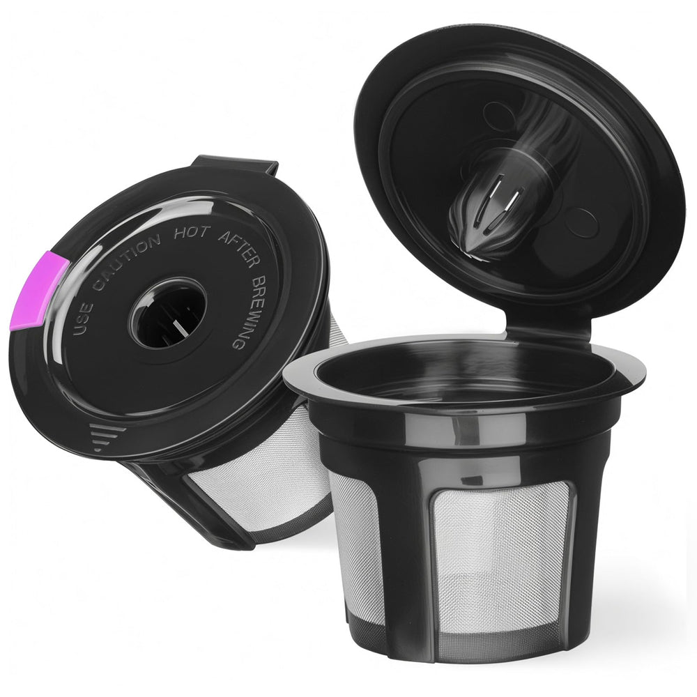 Fanativita reusable K Cup with stainless steel mesh for richer flavor extraction.