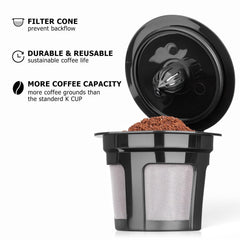 Fanativita side-filtration design enhances brew strength and aroma.