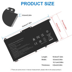 HT03XL 3-cell polymer design highlighted for efficient power delivery.