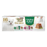 Fancy Feast Gems Pate Chicken Mousse with Gravy: smooth texture for easier feeding