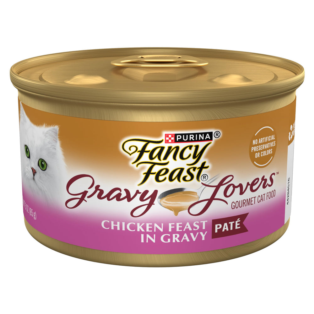 Fancy Feast Gravy Lovers Chicken Feast Pate can appealing to discerning cats