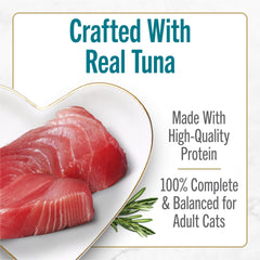 Fancy Feast Savory Centers mealtime bowl ready for adult cat.