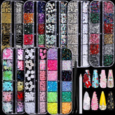 FANDAMEI Nail Charms Kit: eight-box set for salon-quality at-home manicures