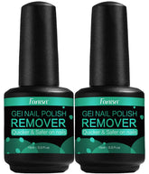 Fanisn Gel Nail Polish Remover 2x15ml bottle front for quick at-home removal