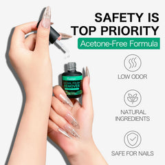 Fanisn acetone-free formula protecting natural nails during removal
