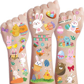 FANRUI Happy Easter tattoos for kids with vibrant designs for party favors