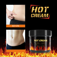 Fanshi Hot Sweat Cream on thighs during workouts for warm-up and easier movement.