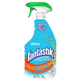 Fantastik all-purpose cleaner bottle front showing bleach power