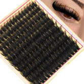 FANXITON Volume Lash Clusters 200D deliver feather-light fullness for everyday lashes
