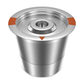 FAQQMCVY reusable K-Cups stainless steel filter for durable, leak-free brewing.