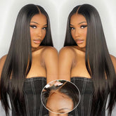 Farblick Wear and Go glueless wig front view with natural hairline for quick styling