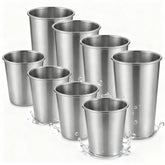 Farielyn-X 8oz kid cups stackable for family meals and easy transport.