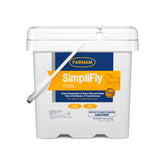 Farnam SimpliFly pellets in bag ready to mix with feed for manure-based fly control.