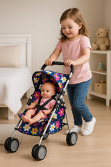 Fash N Kolor double wheels on all four legs improve stability
