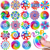 Fasray mini fidget spinner with colorful patterns for focus and calm on the go.