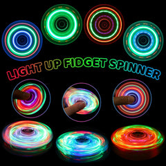 fasray fidget spinner 2-pack crystal ABS body for durable quiet spins
