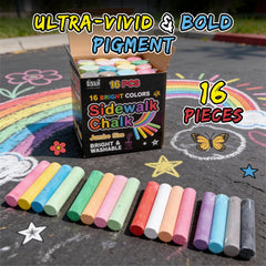 Fat Zebra Designs non-toxic sidewalk chalk keeps kids safe during outdoor fun