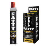 Fatty Meat Sticks original 20-pack packaging for convenient snacking.