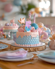 Fauaoy mermaid-themed candles decorate celebrations while staying safe for cake use