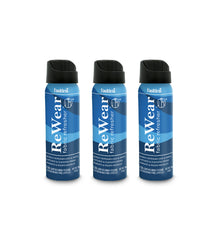 Faultless ReWear bottle pour showing quick fabric refresh and wrinkle release.