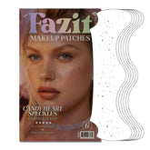Fazit makeup patches candy heart speckles on skin for a playful, natural glow