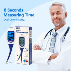FDK flexible-tip thermometer provides gentle, comfortable use for all family members
