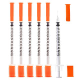 FDLXBSEP 0.5ml syringe with 30G needle for precise measurements.