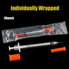 FDLXBSEP U-100 syringe supports small-volume transfers in labs.