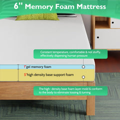 FDW Twin XL mattress provides pressure relief and spinal alignment for restful nights