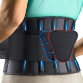 FEATOL back brace front view provides sturdy lower back support for daily activities.