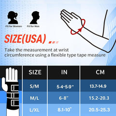 FEATOL removable splint supports stable wrist alignment.