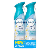 Febreze Air Mist Bora Bora Waters bottle for quick room refreshment.