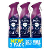 Febreze Air Mist Downy Calm bottle releasing soothing aroma to refresh any room.