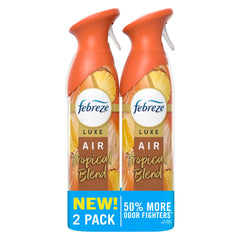 Febreze Air Mist Tropical Blend front view bottle for quick room refresh