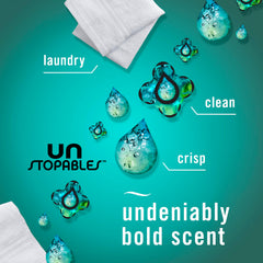 Febreze Air Mist Unstopables Fresh bottle in a bright kitchen.
