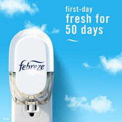 Febreze Fade Defy PLUG shows a low level indicator light