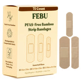 FEBU strip bandages with flexible weave for everyday protection.