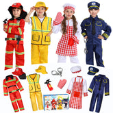 Fedio toddler police costume top for imaginative role-play adventures