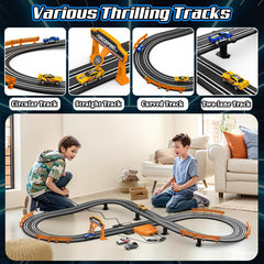 Fedonak Slot Track automatic lap counter tracks progress in real time.