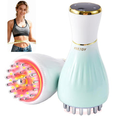 FEEJOY lymphatic drainage massager handheld for potential swelling reduction and detox support.
